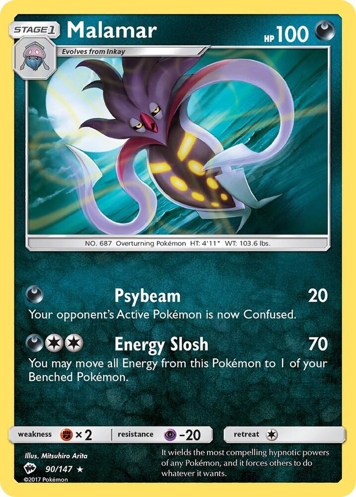 Malamar 90/147 (SM - Burning Shadows)  | Good Games Adelaide SA