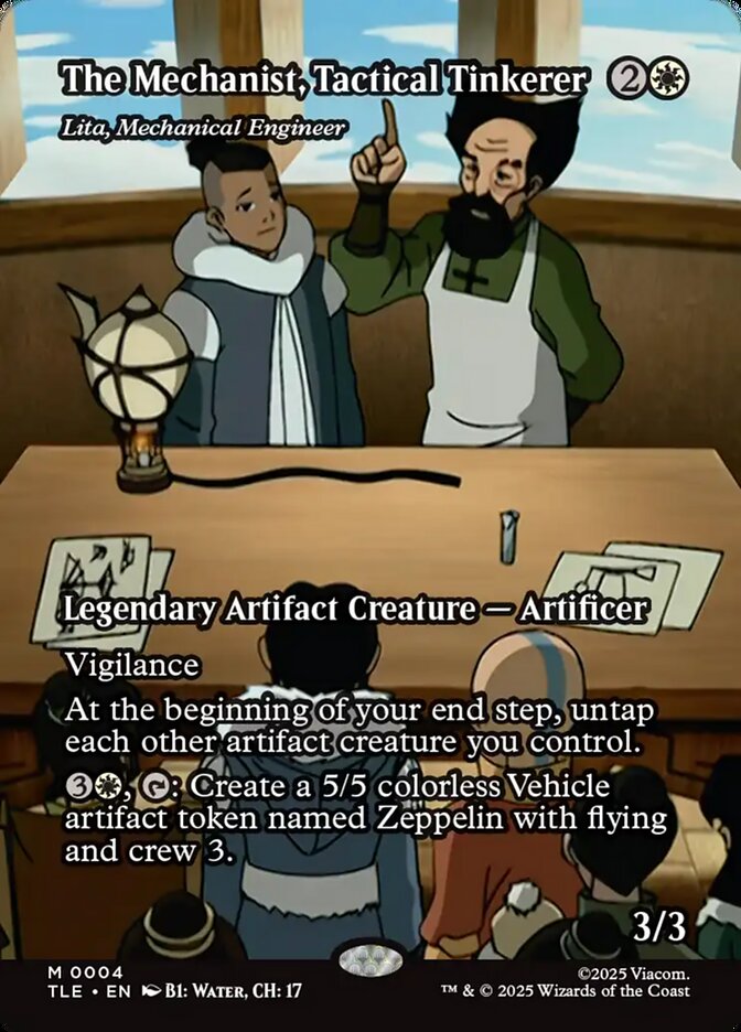 Lita, Mechanical Engineer 4/0 (Avatar: The Last Airbender: Eternal-Legal)  - Borderless | Good Games Adelaide SA