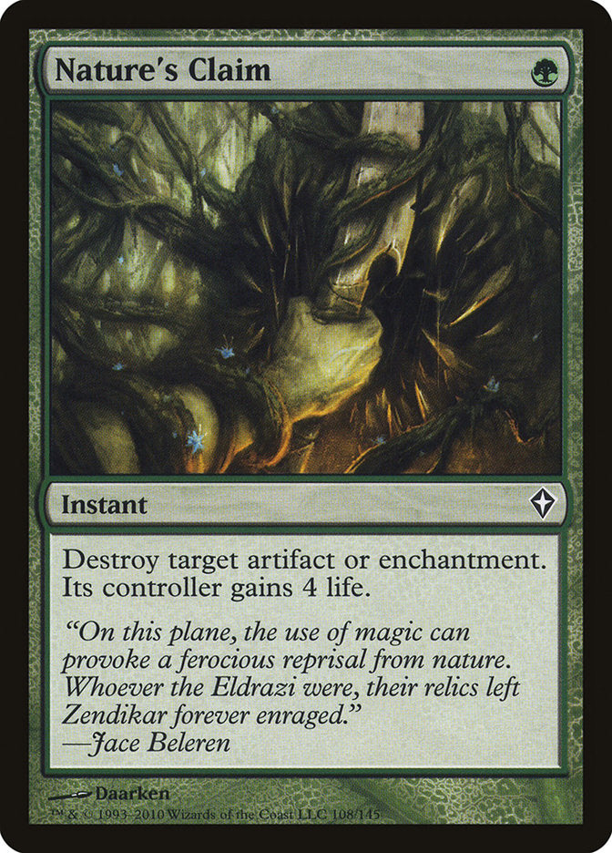 Nature's Claim 108 (Worldwake)  | Good Games Adelaide SA