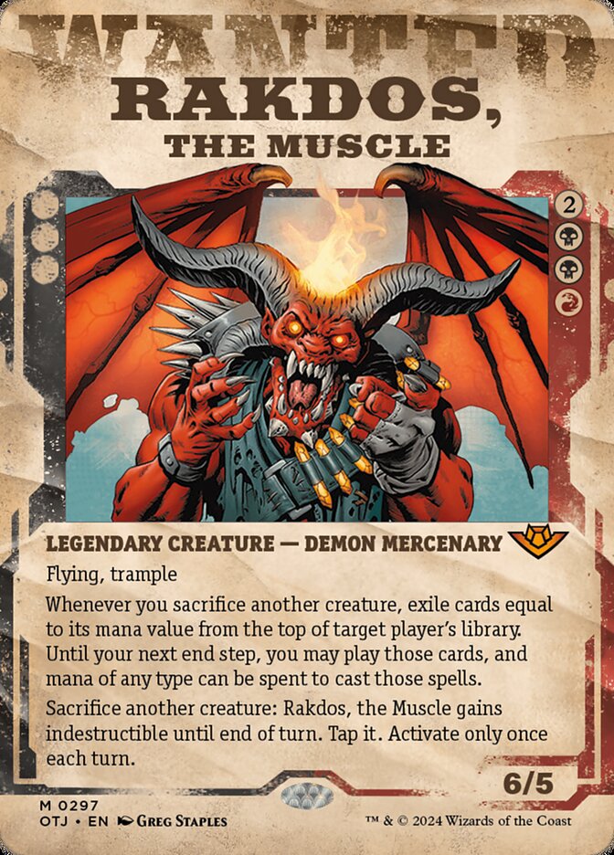 Rakdos, the Muscle 297 (Outlaws of Thunder Junction)  | Good Games Adelaide SA