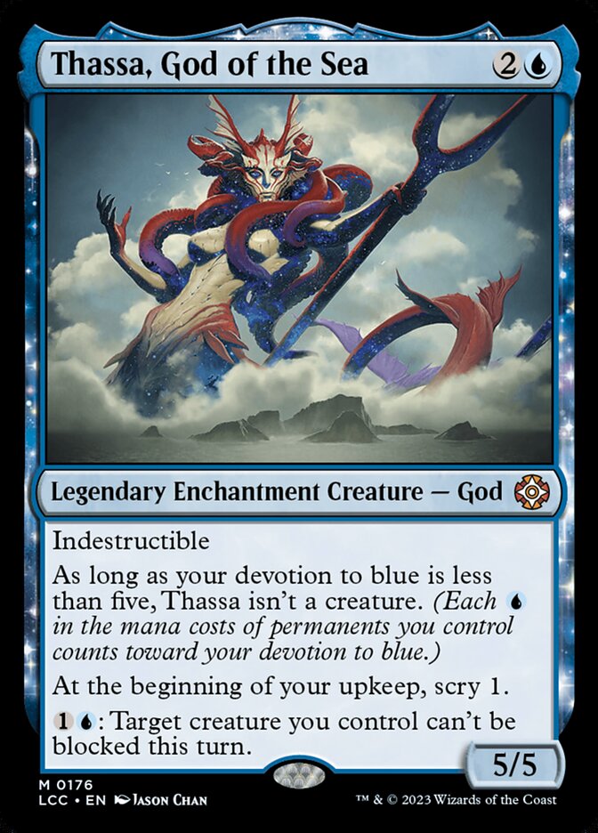 Thassa God of the Sea 176 (Commander: The Lost Caverns of Ixalan)  | Good Games Adelaide SA
