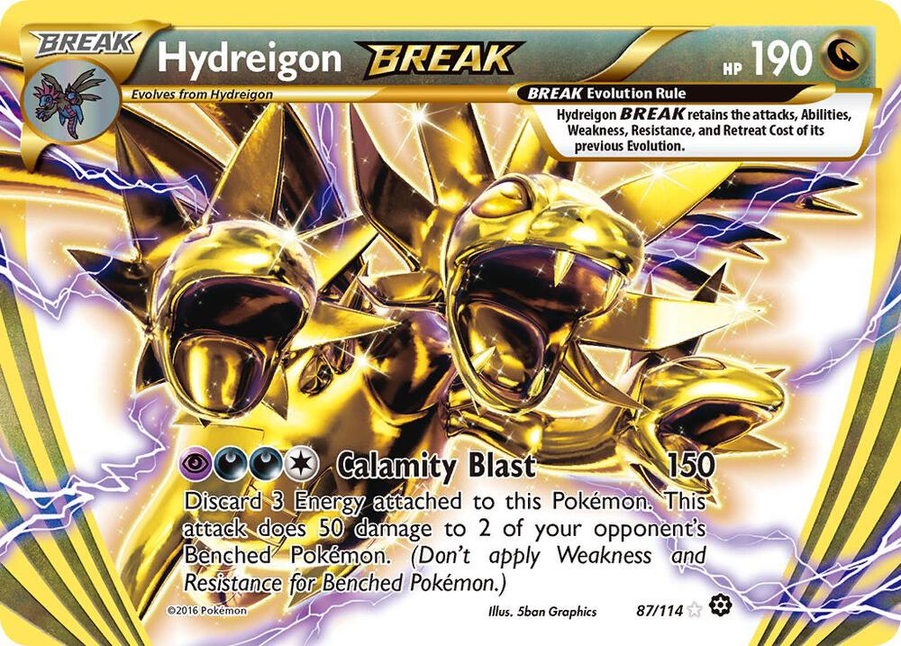 Hydreigon BREAK 87/114 (XY - Steam Siege)  - Holofoil | Good Games Adelaide SA