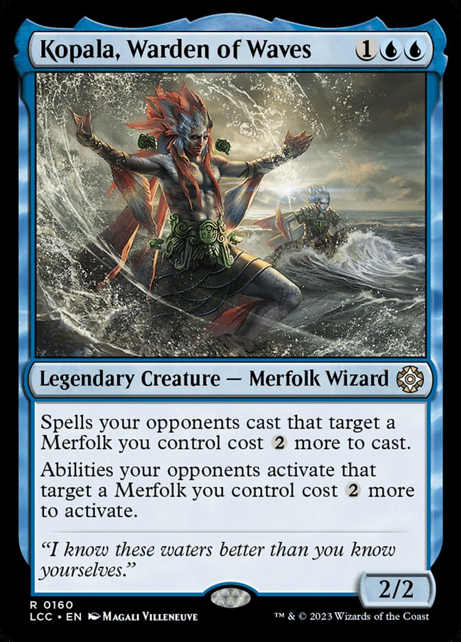 Kopala, Warden of Waves 160 (Commander: The Lost Caverns of Ixalan)  | Good Games Adelaide SA