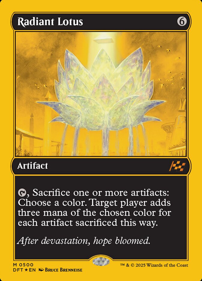 Radiant Lotus 500 (Aetherdrift)  - Foil | Good Games Adelaide SA