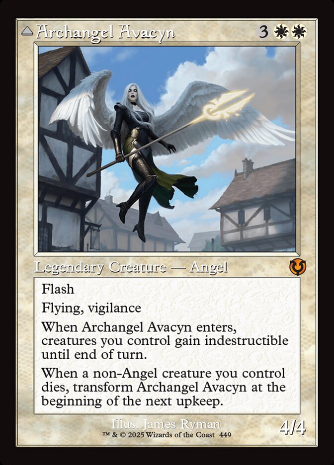 Archangel Avacyn // Avacyn, the Purifier 449 (Innistrad Remastered)  - Foil | Good Games Adelaide SA