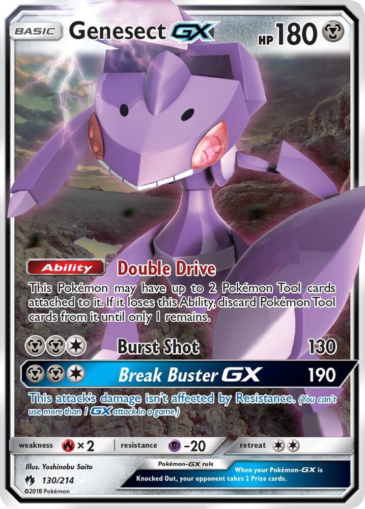 Genesect GX 130/214 (SM - Lost Thunder)  - Holofoil | Good Games Adelaide SA