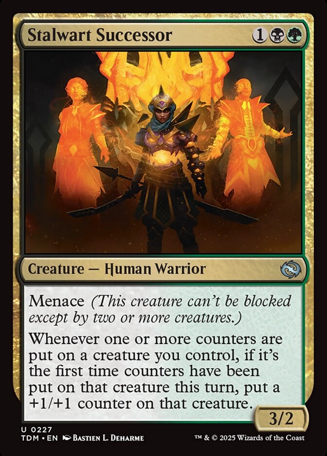 Stalwart Successor 227 (Tarkir: Dragonstorm)  - Foil | Good Games Adelaide SA