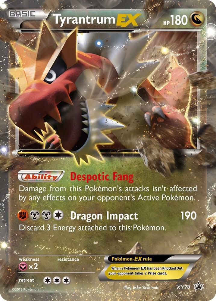 Tyrantrum EX XY70 (XY Promos)  - Holofoil | Good Games Adelaide SA