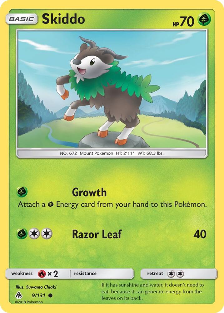 Skiddo 9/131 (SM - Forbidden Light)  | Good Games Adelaide SA