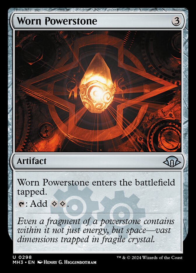 Worn Powerstone 298 (Modern Horizons 3)  - Foil | Good Games Adelaide SA