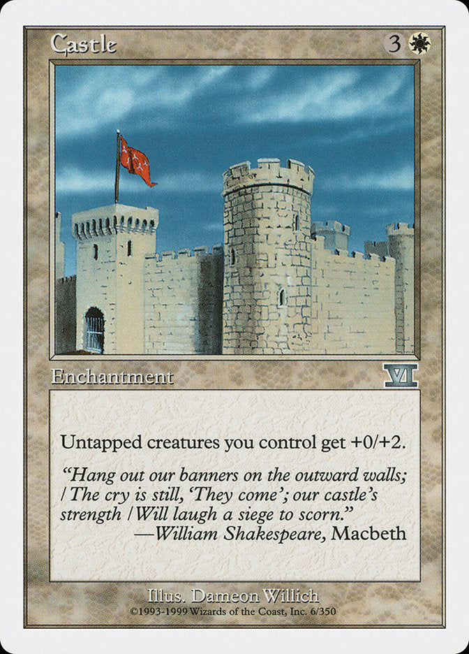 Castle 6 (Classic Sixth Edition)  | Good Games Adelaide SA