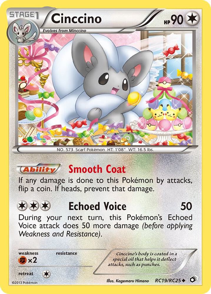 Cinccino RC19/RC25 (Legendary Treasures: Radiant Collection)  - Holofoil | Good Games Adelaide SA