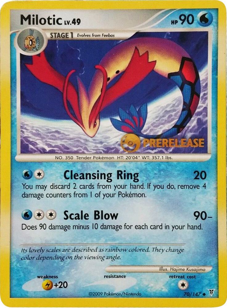 Milotic Prerelease 70/147 (Nintendo Promos)  | Good Games Adelaide SA