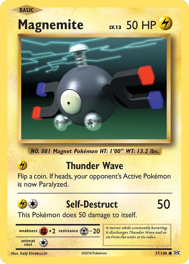 Magnemite 37/108 (XY - Evolutions)  | Good Games Adelaide SA