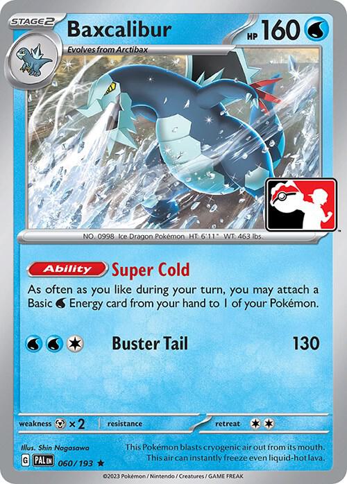 Baxcalibur Series 4/5 060/193 (Prize Pack Series Cards)  | Good Games Adelaide SA
