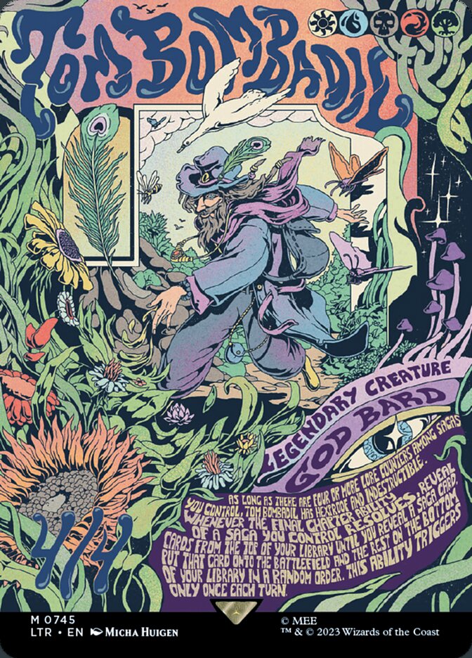 Tom Bombadil 745 (Universes Beyond: The Lord of the Rings: Tales of Middle-earth)  - Borderless Poster | Good Games Adelaide SA