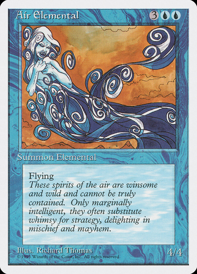 Air Elemental  (Fourth Edition)  | Good Games Adelaide SA