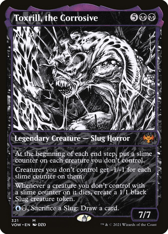 Toxrill, the Corrosive 321 (Innistrad: Crimson Vow)  - Foil | Good Games Adelaide SA
