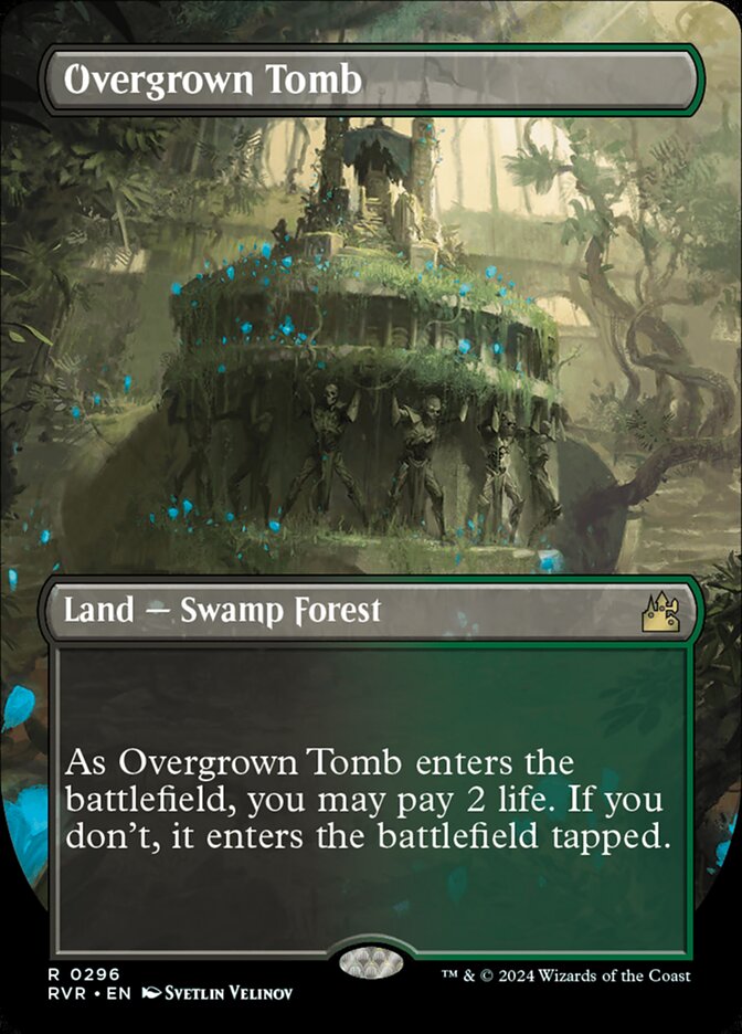 Overgrown Tomb 296 (Ravnica Remastered)  - Foil | Good Games Adelaide SA