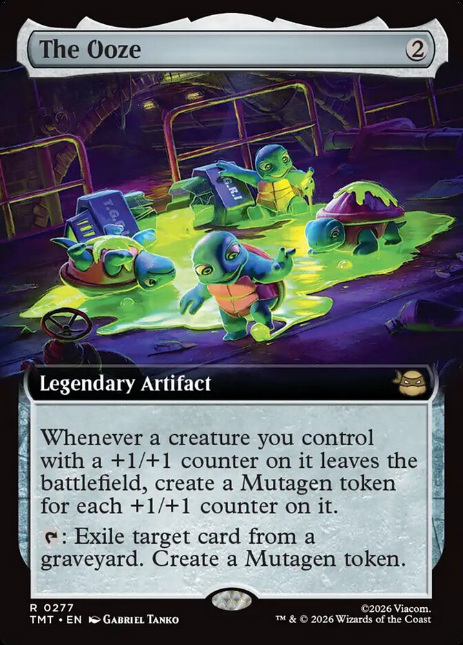 The Ooze  277 (Teenage Mutant Ninja Turtles)  - Extended Art  | Good Games Adelaide SA