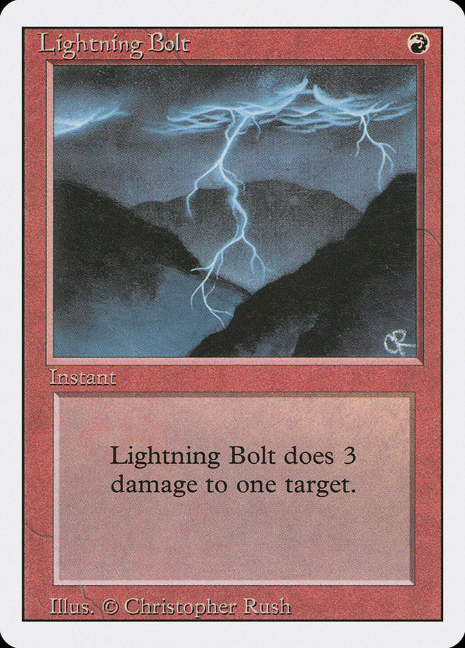Lightning Bolt  (Revised Edition)  | Good Games Adelaide SA