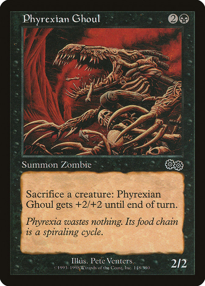 Phyrexian Ghoul 148 (Urza's Saga)  | Good Games Adelaide SA