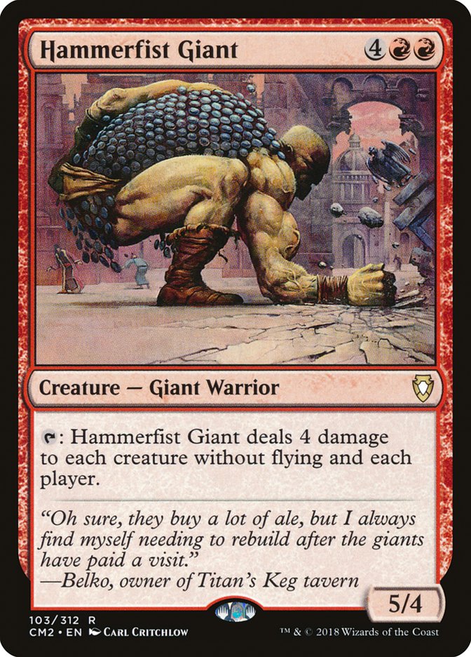 Hammerfist Giant 103 (Commander Anthology Volume II)  | Good Games Adelaide SA