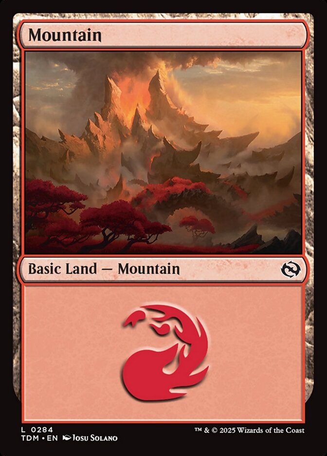 Mountain 284 (Tarkir: Dragonstorm)  | Good Games Adelaide SA