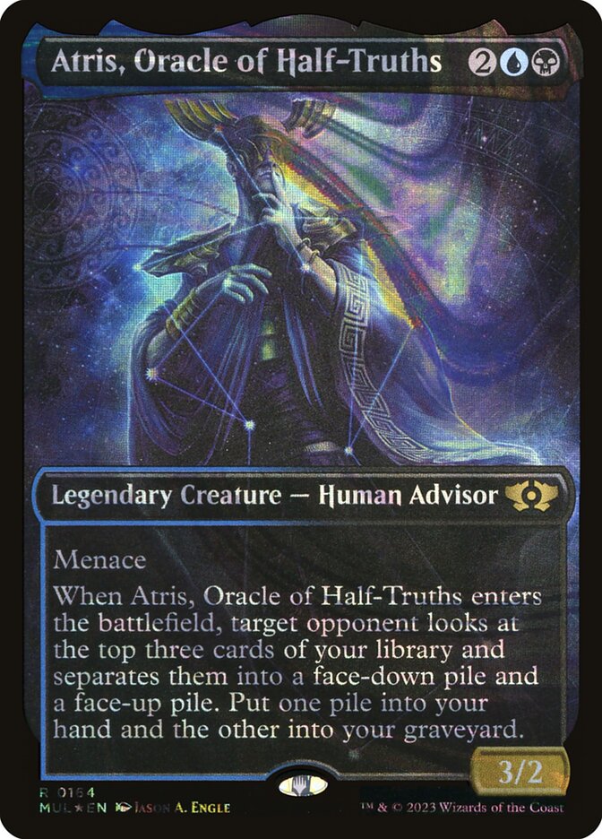 Atris, Oracle of Half-Truths 164 (March of the Machine: Multiverse Legends)  - Foil | Good Games Adelaide SA