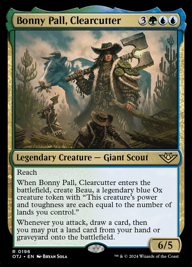 Bonny Pall, Clearcutter 196/286 (Outlaws of Thunder Junction)  - Foil | Good Games Adelaide SA