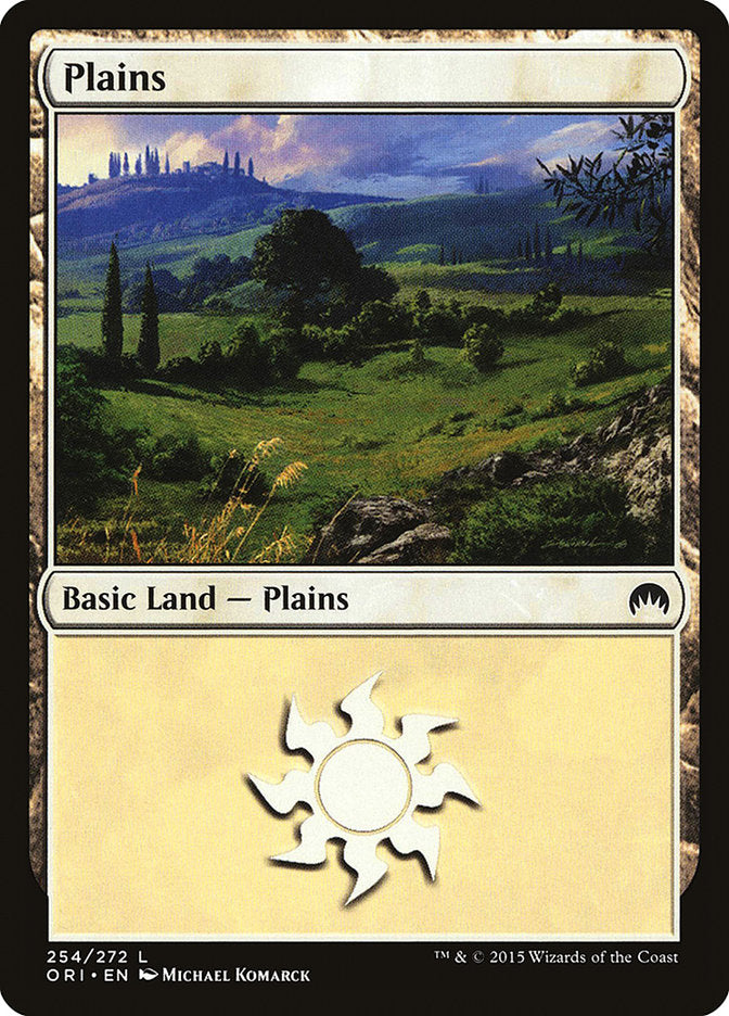 Plains 254 (Magic Origins)  - Foil | Good Games Adelaide SA