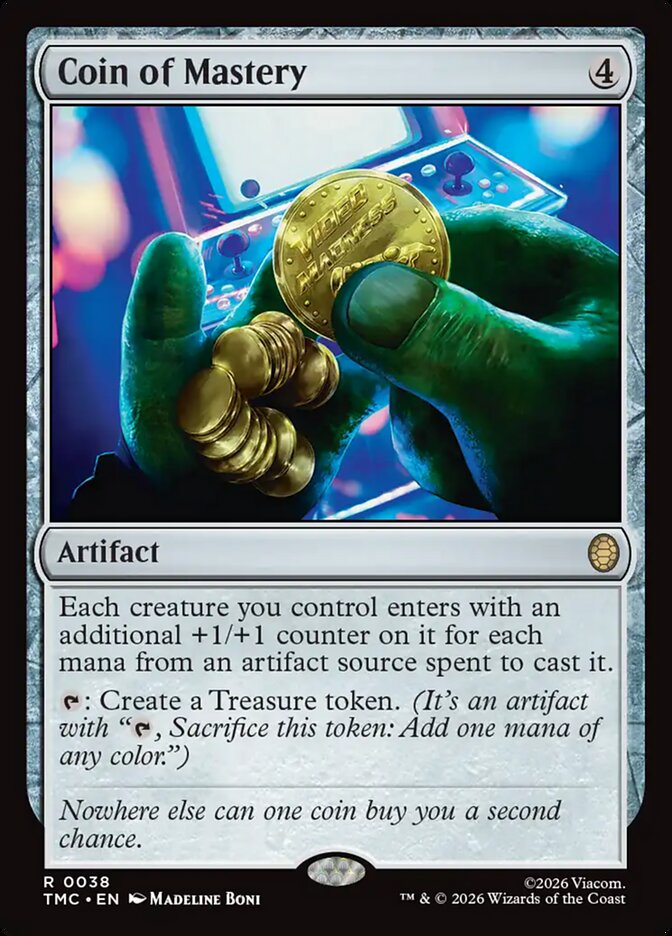 Coin of Mastery 38 (Commander: Teenage Mutant Ninja Turtles)  | Good Games Adelaide SA