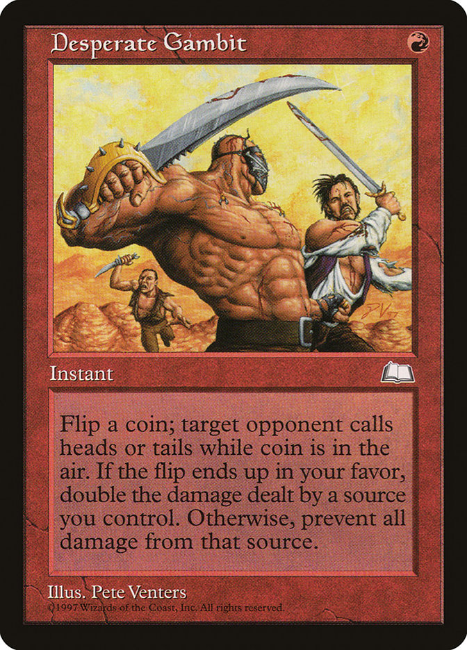 Desperate Gambit  (Weatherlight)  | Good Games Adelaide SA