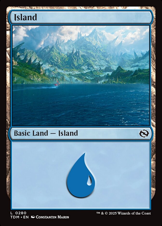 Island 280 (Tarkir: Dragonstorm)  | Good Games Adelaide SA