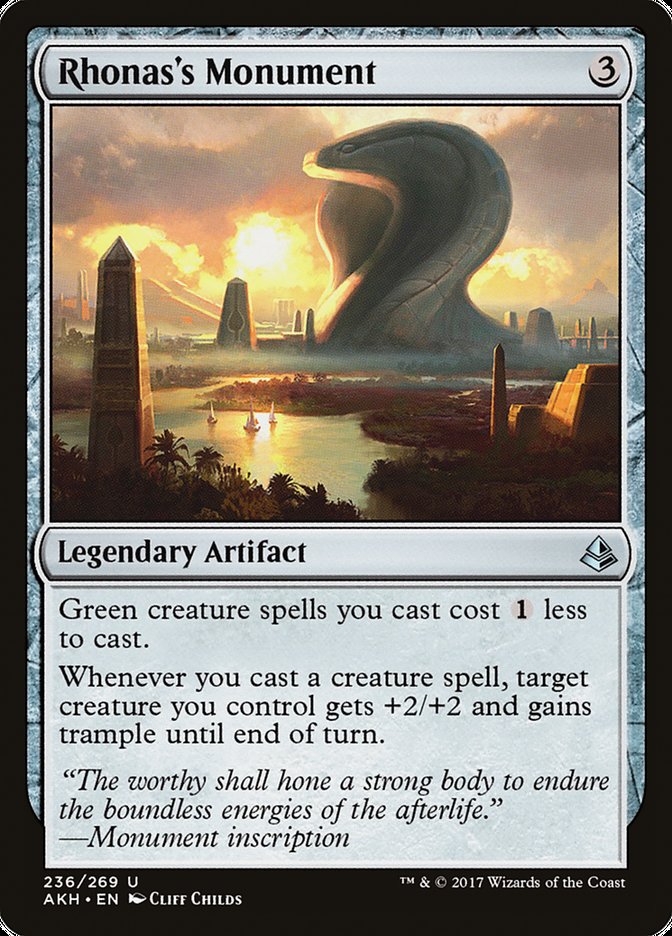 Rhonas's Monument 236 (Amonkhet)  | Good Games Adelaide SA