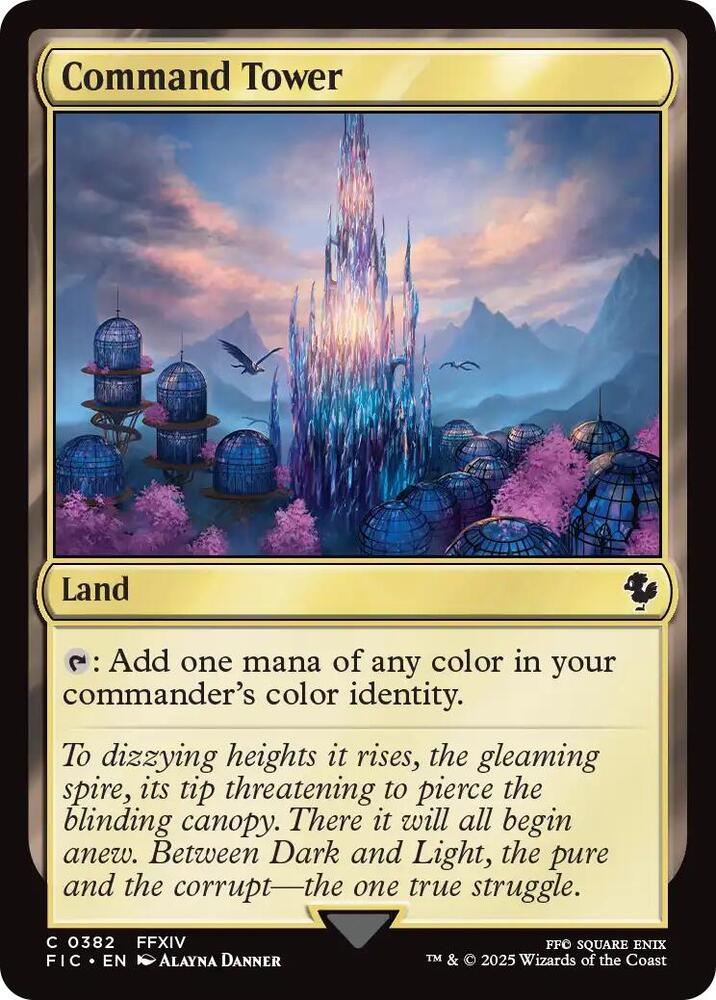 Command Tower  382 (Commander: FINAL FANTASY)  - Foil | Good Games Adelaide SA