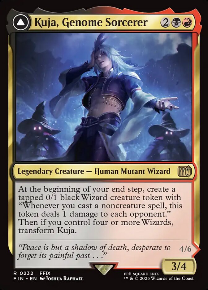 Kuja, Genome Sorcerer // Trance Kuja, Fate Defied 232 (FINAL FANTASY)  - Foil | Good Games Adelaide SA