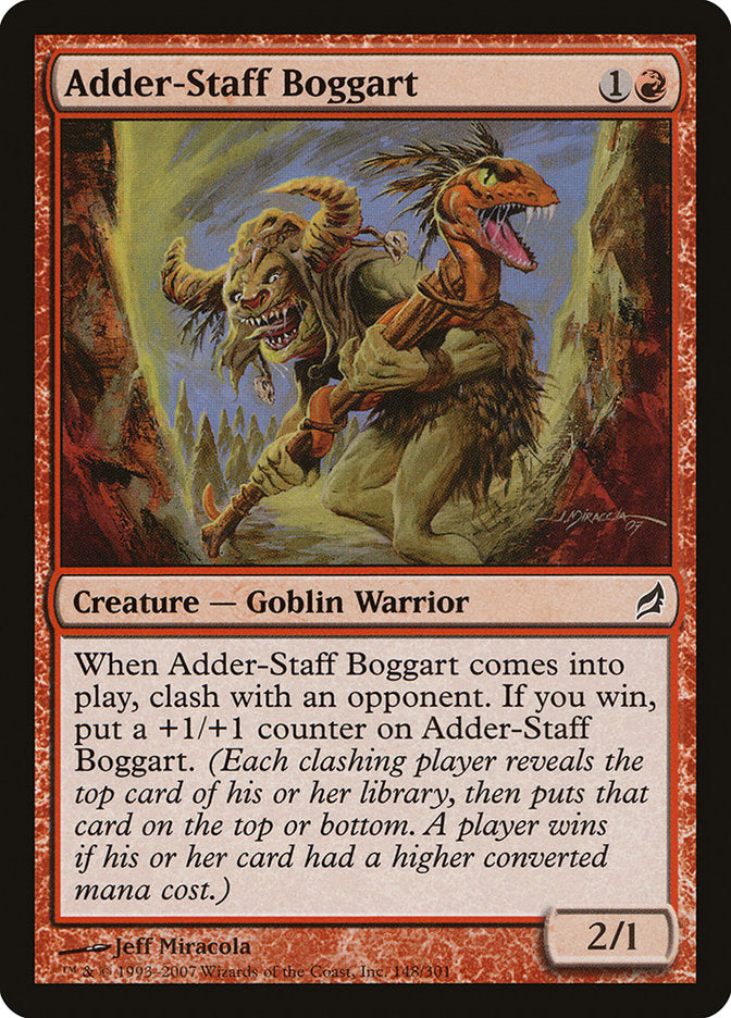 Adder-Staff Boggart 148 (Lorwyn)  - Foil | Good Games Adelaide SA