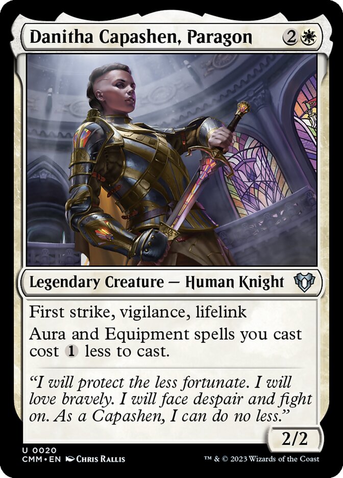 Danitha Capashen, Paragon 20 (Commander Masters)  - Foil | Good Games Adelaide SA