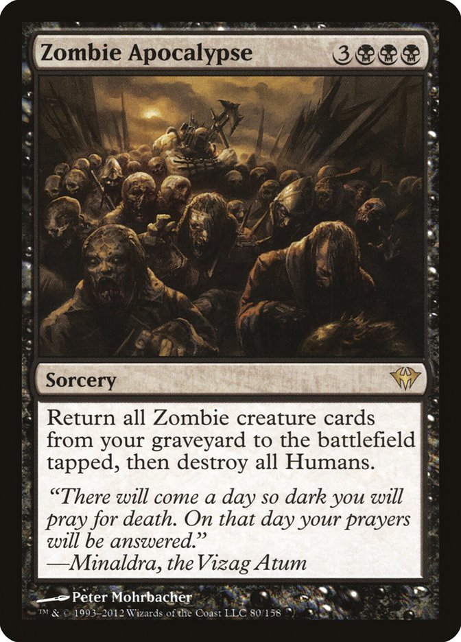 Zombie Apocalypse 80 (Dark Ascension)  - Foil | Good Games Adelaide SA