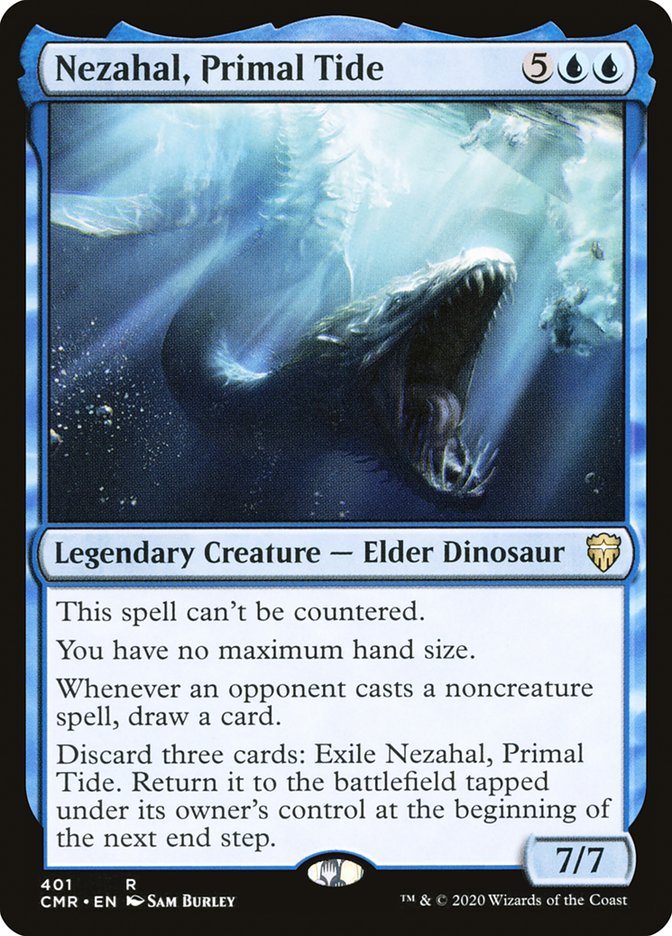 Nezahal, Primal Tide 401 (Commander Legends)  | Good Games Adelaide SA