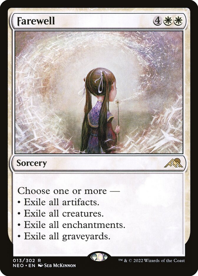 Farewell 13 (Kamigawa: Neon Dynasty)  - Foil | Good Games Adelaide SA