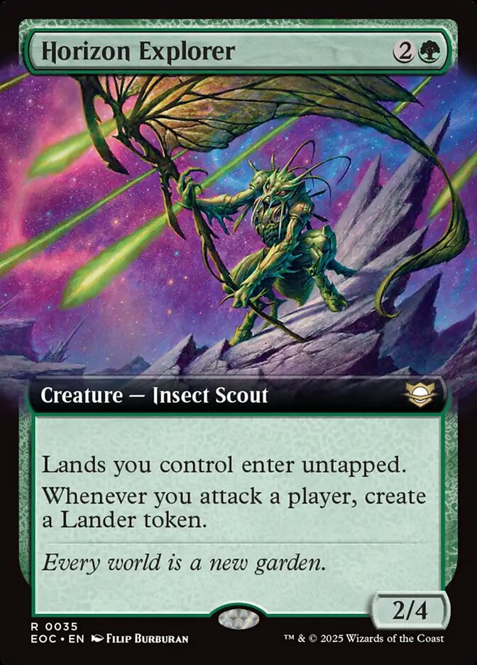 Horizon Explorer Extended Art 35 (Commander: Edge of Eternities)  - Extended Art | Good Games Adelaide SA