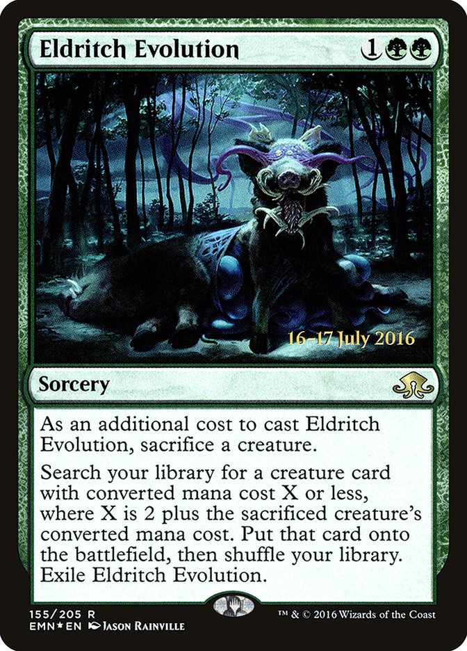 Eldritch Evolution 155 (Prerelease Cards)  - Foil | Good Games Adelaide SA