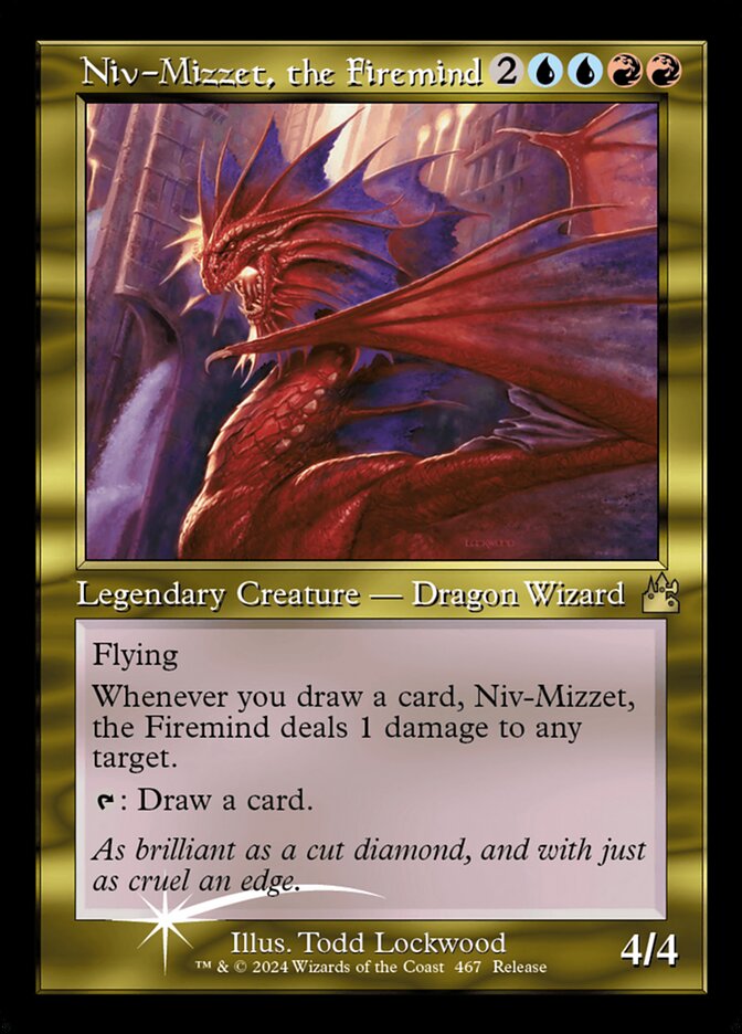Niv-Mizzet, the Firemind 467 (Launch Party & Release Event Promos)  - Foil | Good Games Adelaide SA
