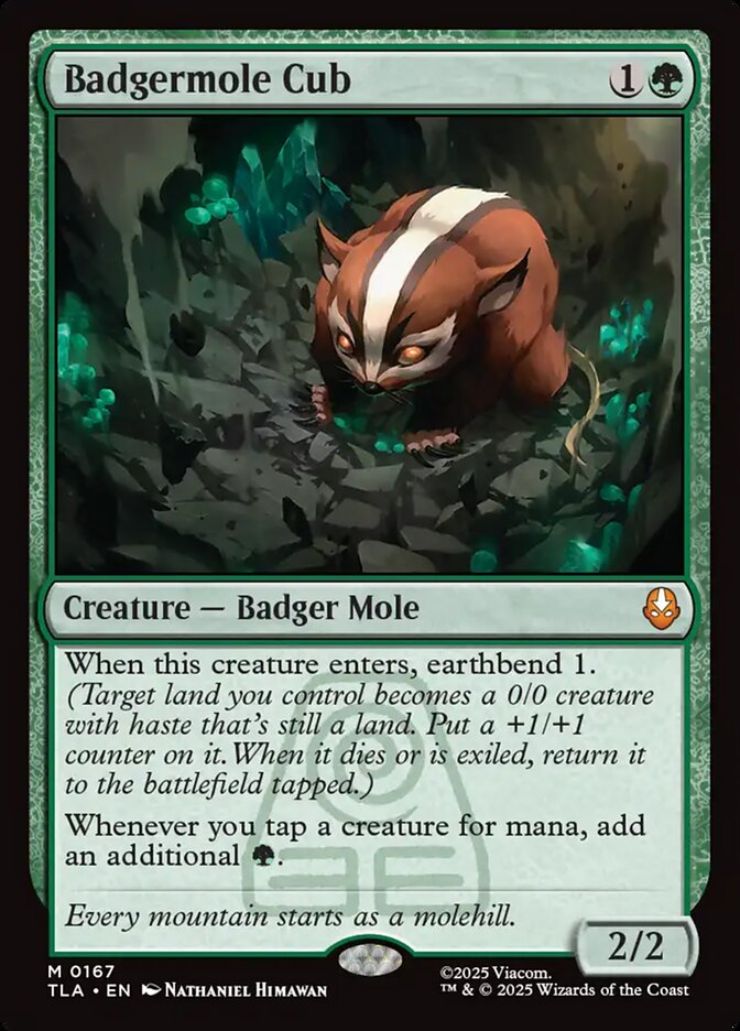 Badgermole Cub 167 (Avatar: The Last Airbender)  | Good Games Adelaide SA