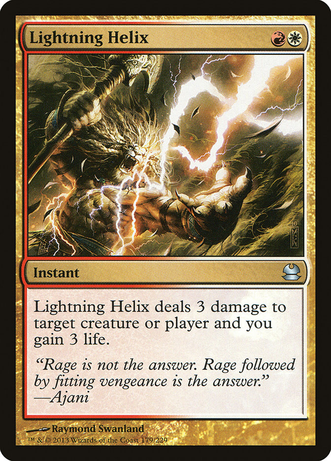 Lightning Helix 179 (Modern Masters)  | Good Games Adelaide SA