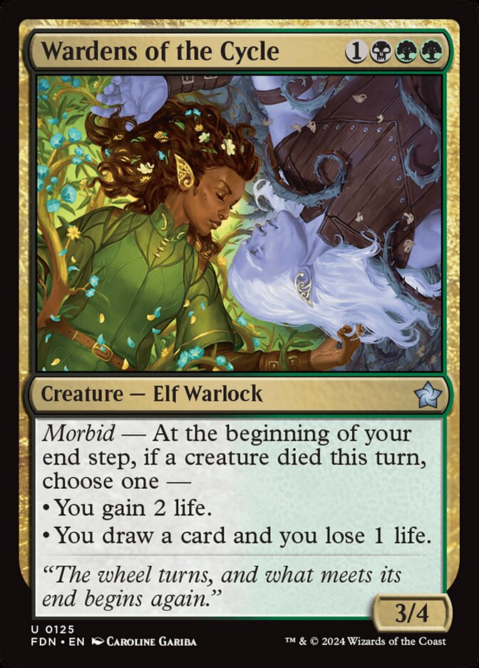 Wardens of the Cycle 125 (Foundations)  - Foil | Good Games Adelaide SA