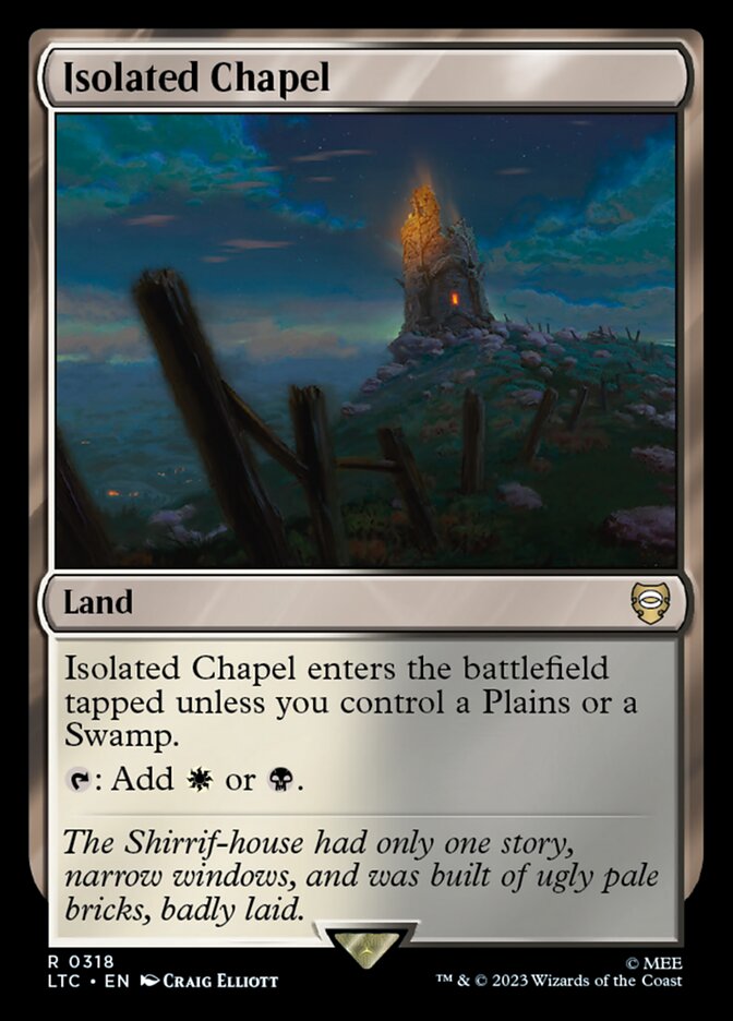 Isolated Chapel 318 (Commander: The Lord of the Rings: Tales of Middle-earth)  | Good Games Adelaide SA