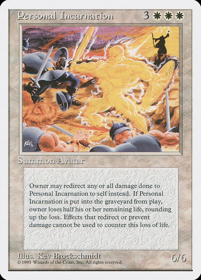 Personal Incarnation  (Fourth Edition)  | Good Games Adelaide SA